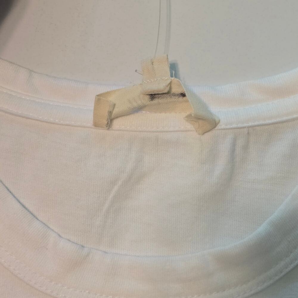 Madewell The Perfect Crewneck Tee Allday Jersey Womens S White 100% Cotton NWT - Picture 4 of 9